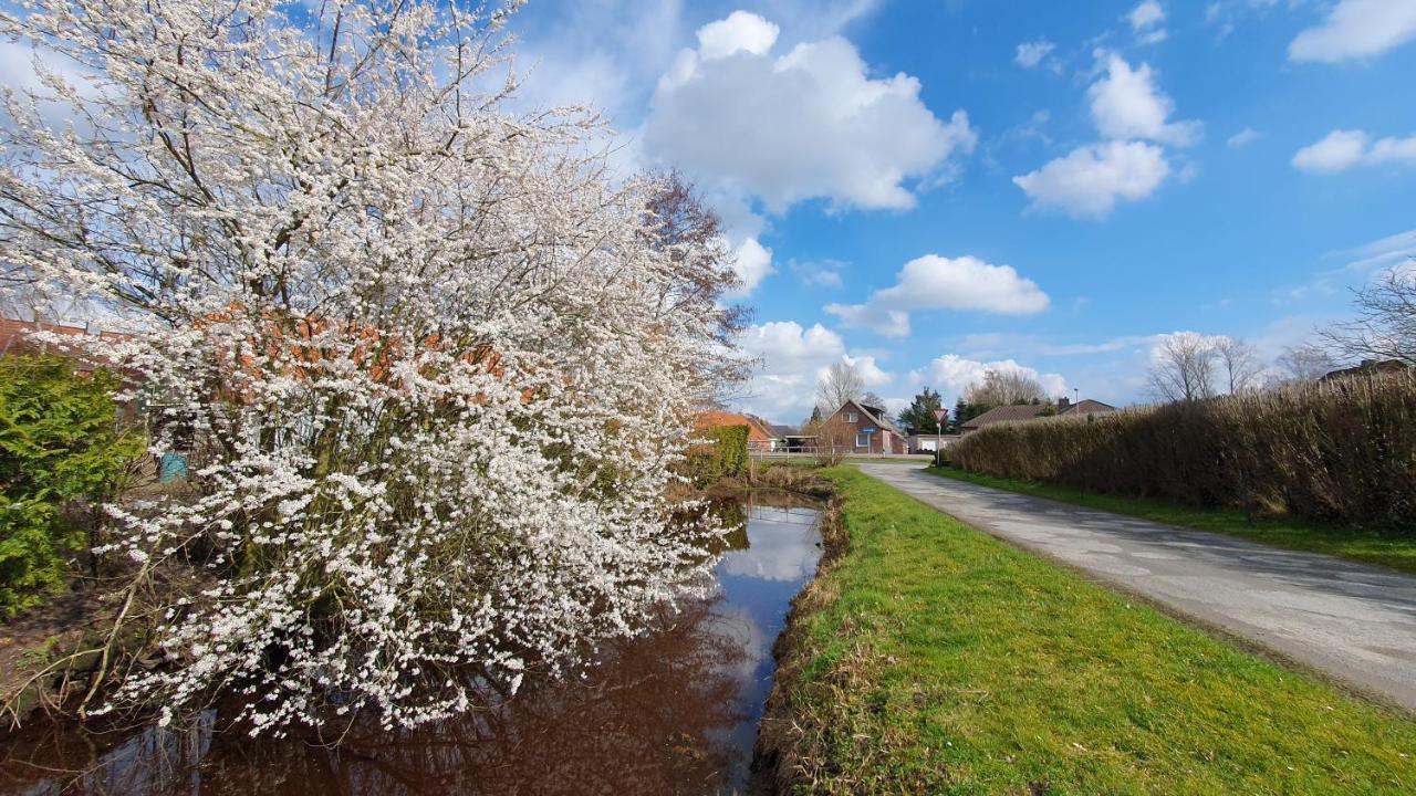 Ruhige Gaestesuite Mit Fruehstueck Rhauderfehn Exterior foto